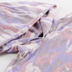 MONROW Kids Supersoft Camo Pullover Hoody PETALPINK Sale